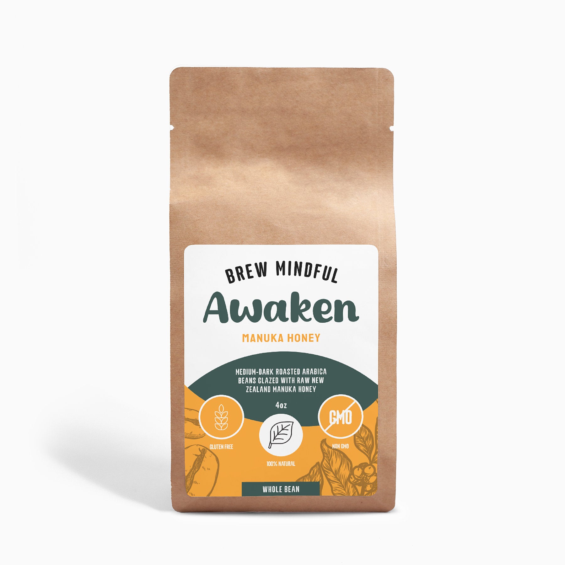 AWAKEN: Manuka Honey Coffee (4oz)