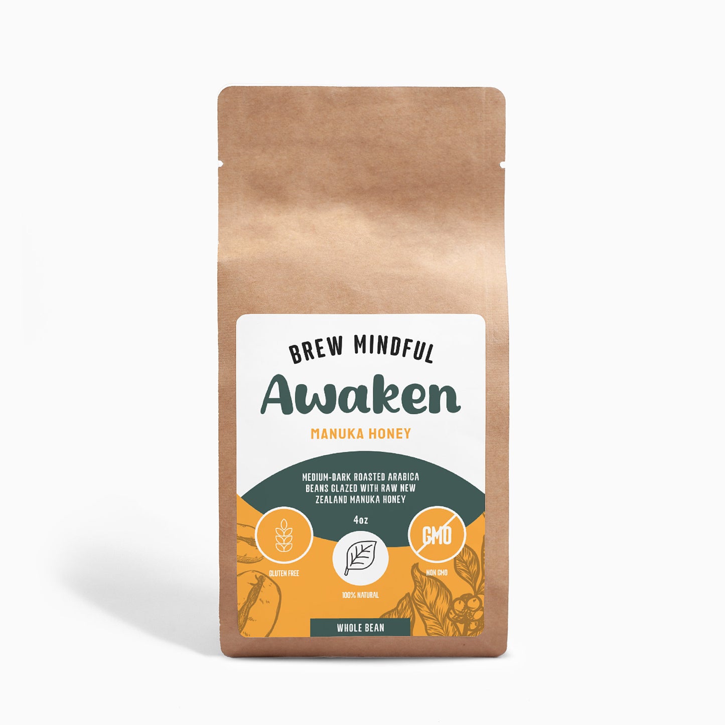 AWAKEN: Manuka Honey Coffee (4oz)